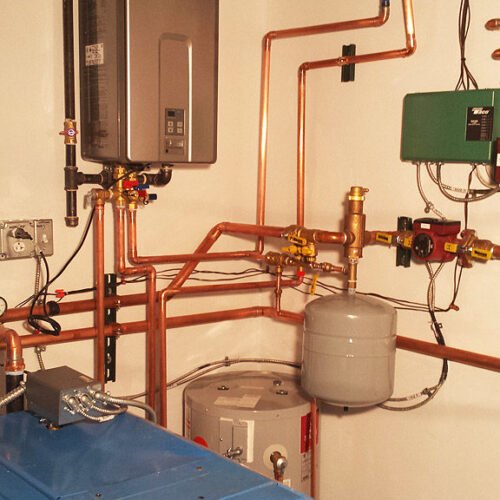 Albert Residence tankless water heater project