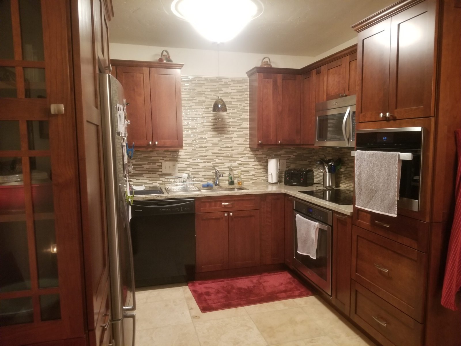 Kitchen remodeling project by Sinrom Construction