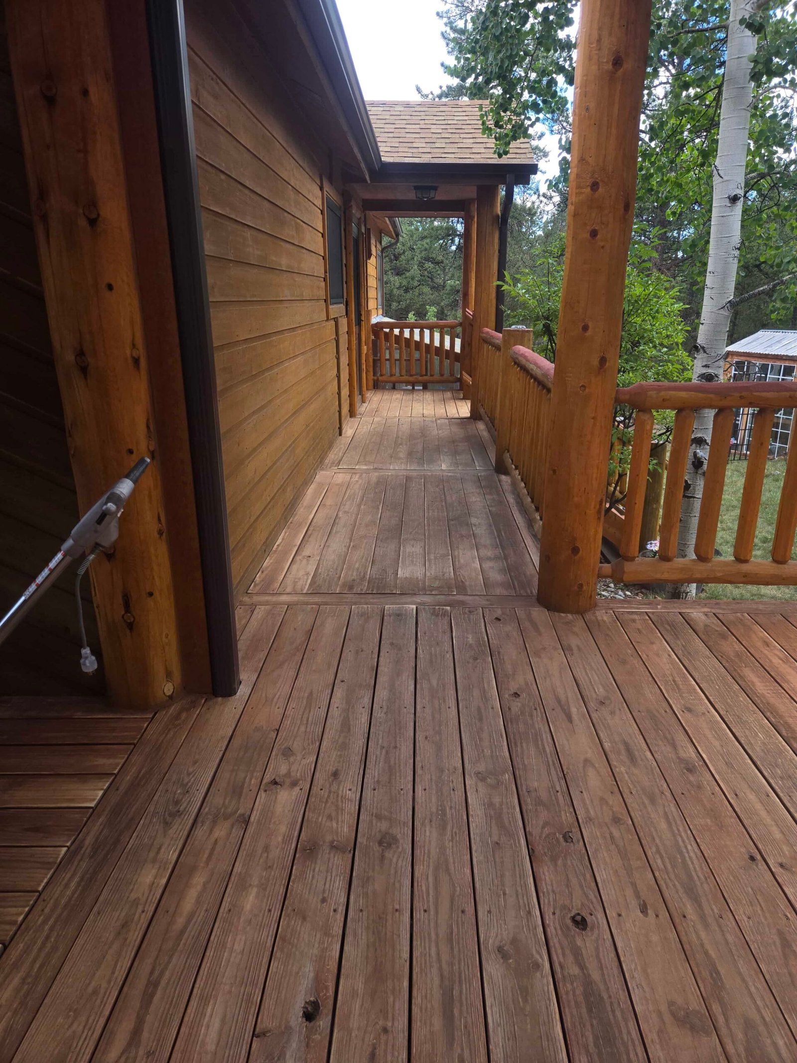 Custom home and cabin construction in Genesee, CO by Sinrom Construction